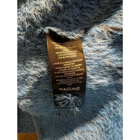 Anthropologie Sweater Skirt Set blue motif XXS - Picture 6 of 7